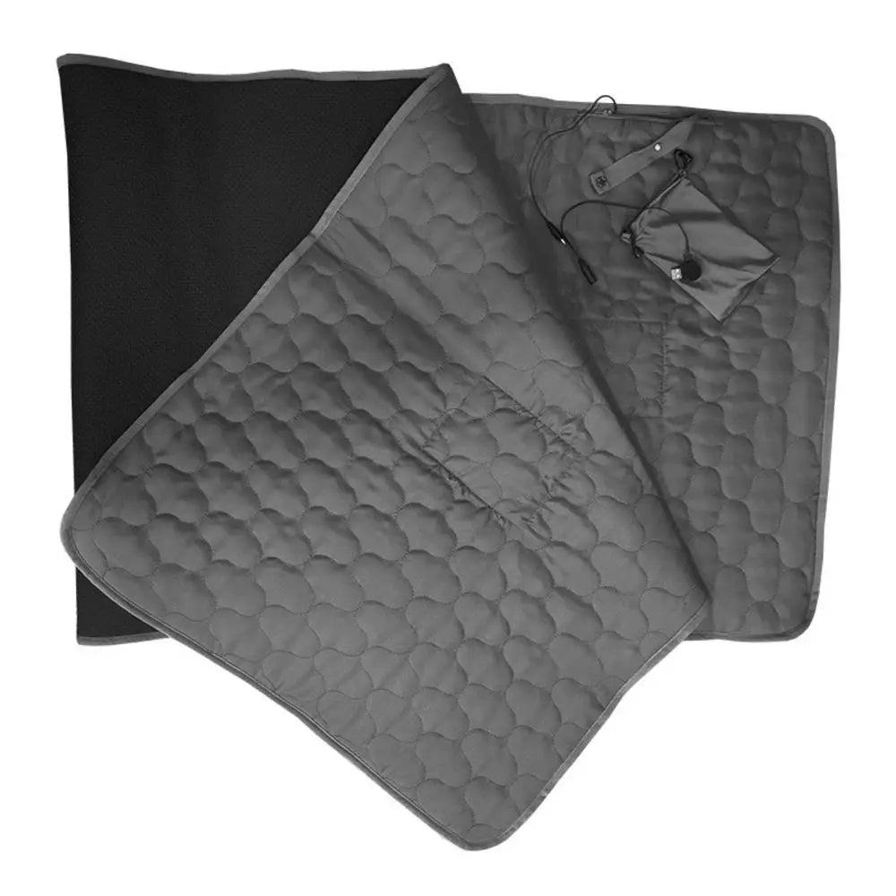 Portable USB Heated Sleeping Mat – 3-Level Adjustable, Outdoor Camping Pad