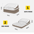 Multifunctional Inflatable Lounge Chair Bed for Outdoor & Home