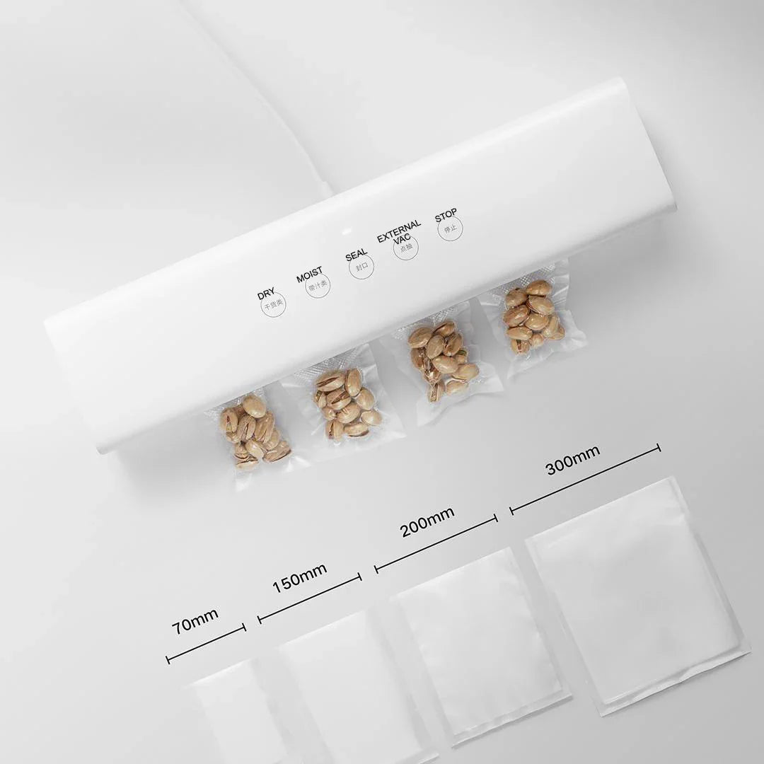 Food Vacuum Sealer 70KPa 220V with 10 Vacuum Bags