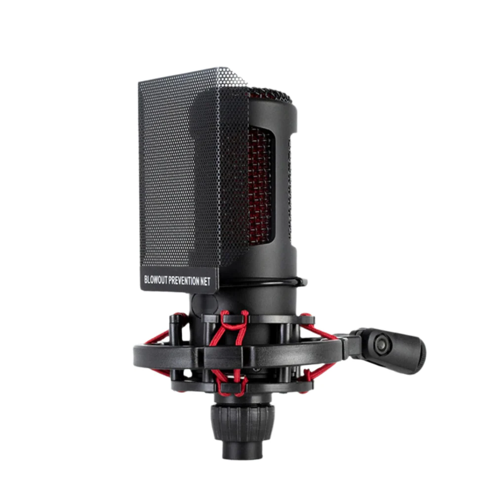 Professional Wired Cardioid Condenser Mic for Studio Recording