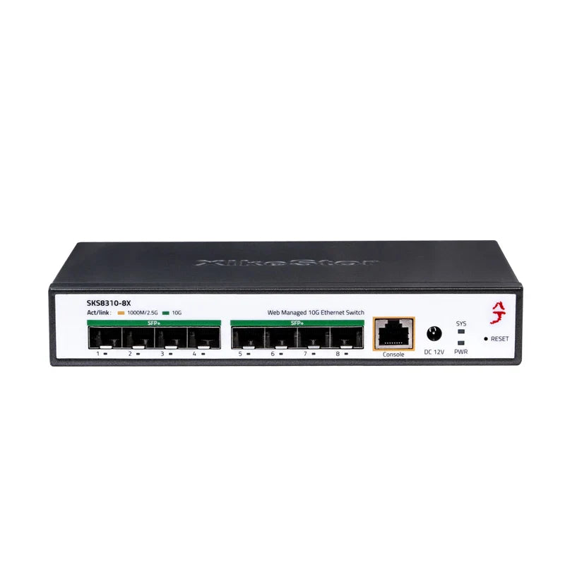 Layer 3 SFP+ Switch with Link Aggregation & Routing