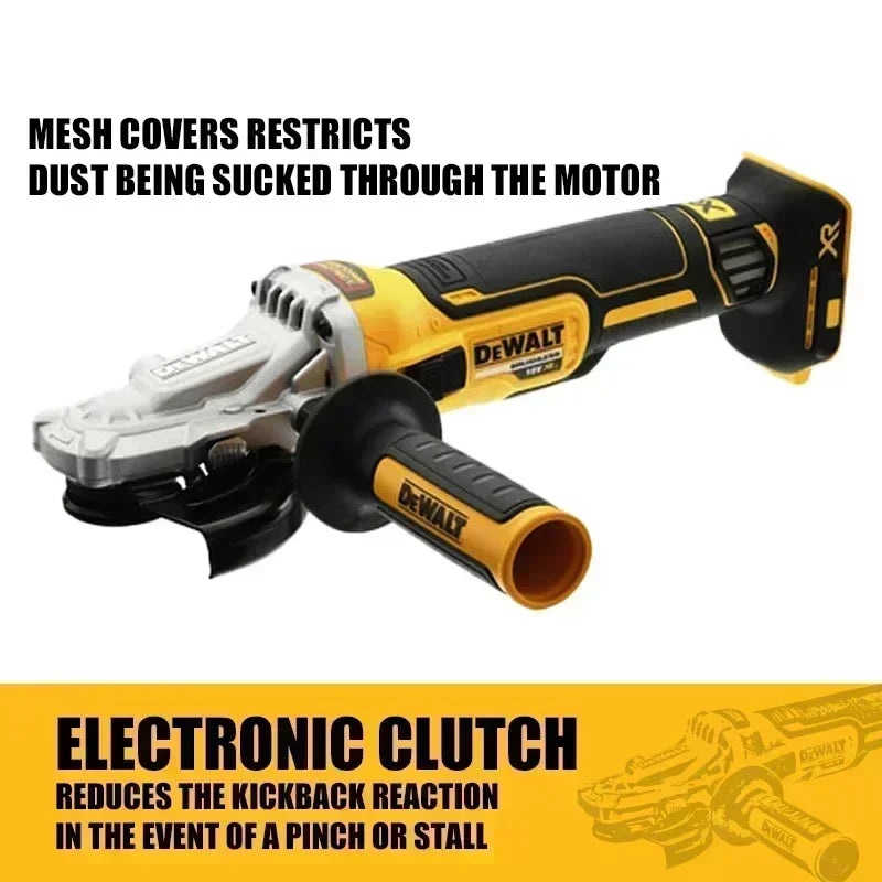 18V Cordless Brushless Angle Grinder with 125mm Disc DCG405FN BARE TOOL