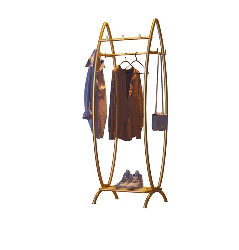 Modern Home Coat Stand Space-Saving Floor-to-Ceiling Rack for Hallway, Balcony & Living Room