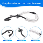 Durable Power Steering Pressure Hose for 3.0L Diesel Engines