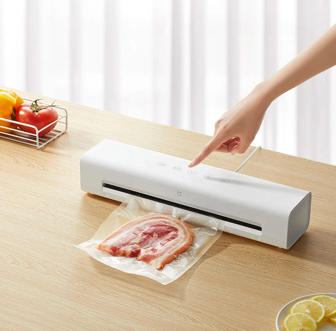 Food Vacuum Sealer 70KPa 220V with 10 Vacuum Bags