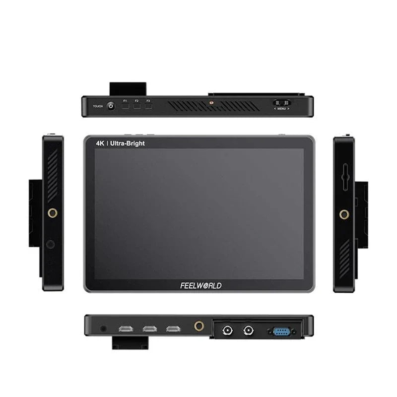 10.1" Ultra Bright 2000nit IPS Touchscreen Camera Monitor SDI Version