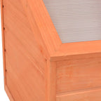 180cm Wooden Outdoor Greenhouse with Hinged Lid – Cold Frame Garden Bed