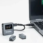 2.4GHz Wireless Lavalier Microphone with 200m Range