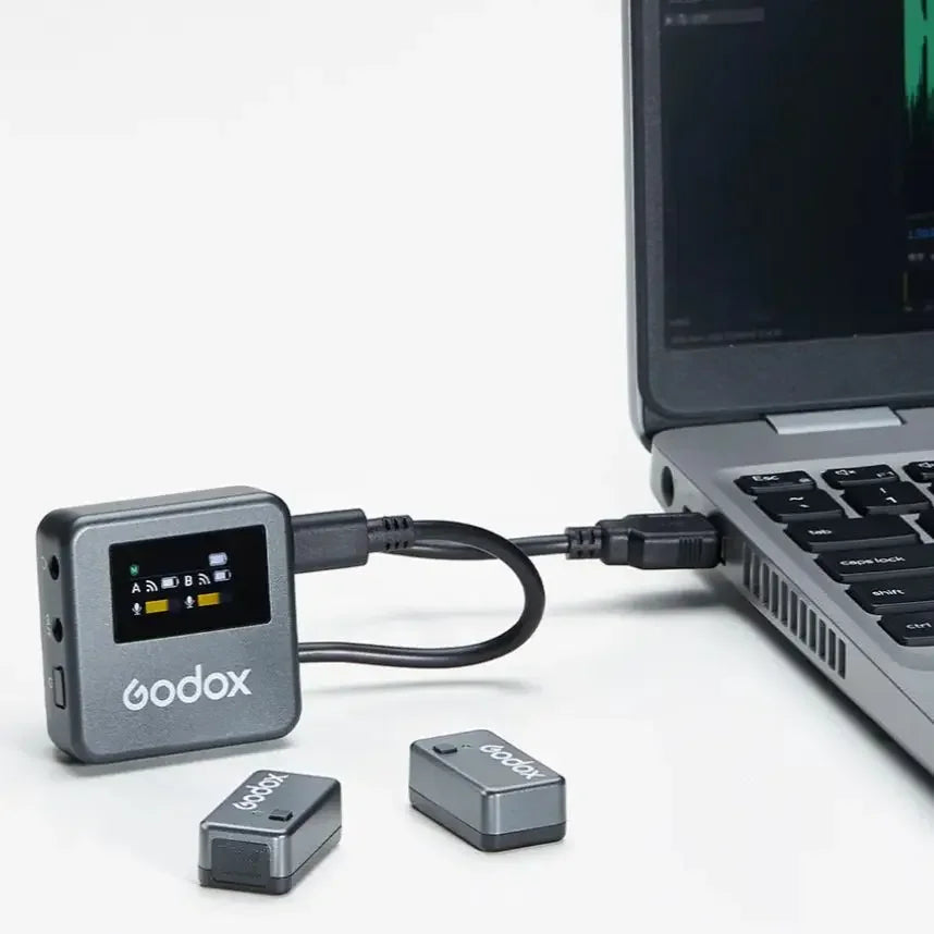 2.4GHz Wireless Lavalier Microphone with 200m Range