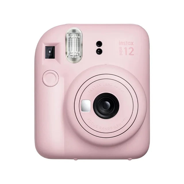 Rechargeable Pink Instant Camera Bundle with Accessories, Pink