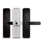 Rechargeable Smart Lock with Fingerprint, Code, and Card Access