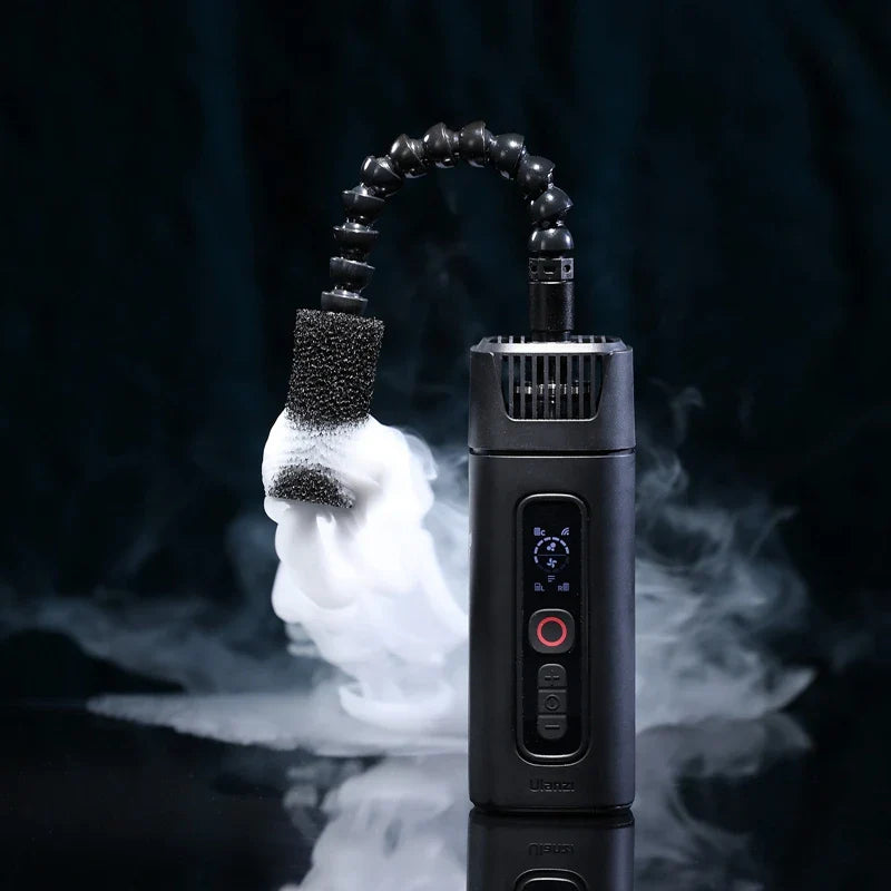 Compact Remote-Controlled Smoke Machine for Outdoor Parties & Stages