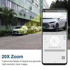 Outdoor 4G Security Camera 4K with Smart Tracking