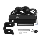 Automatic Swing Gate Drop Bolt Lock 12V/24V DC with Manual Release Keys – Outdoor Waterproof