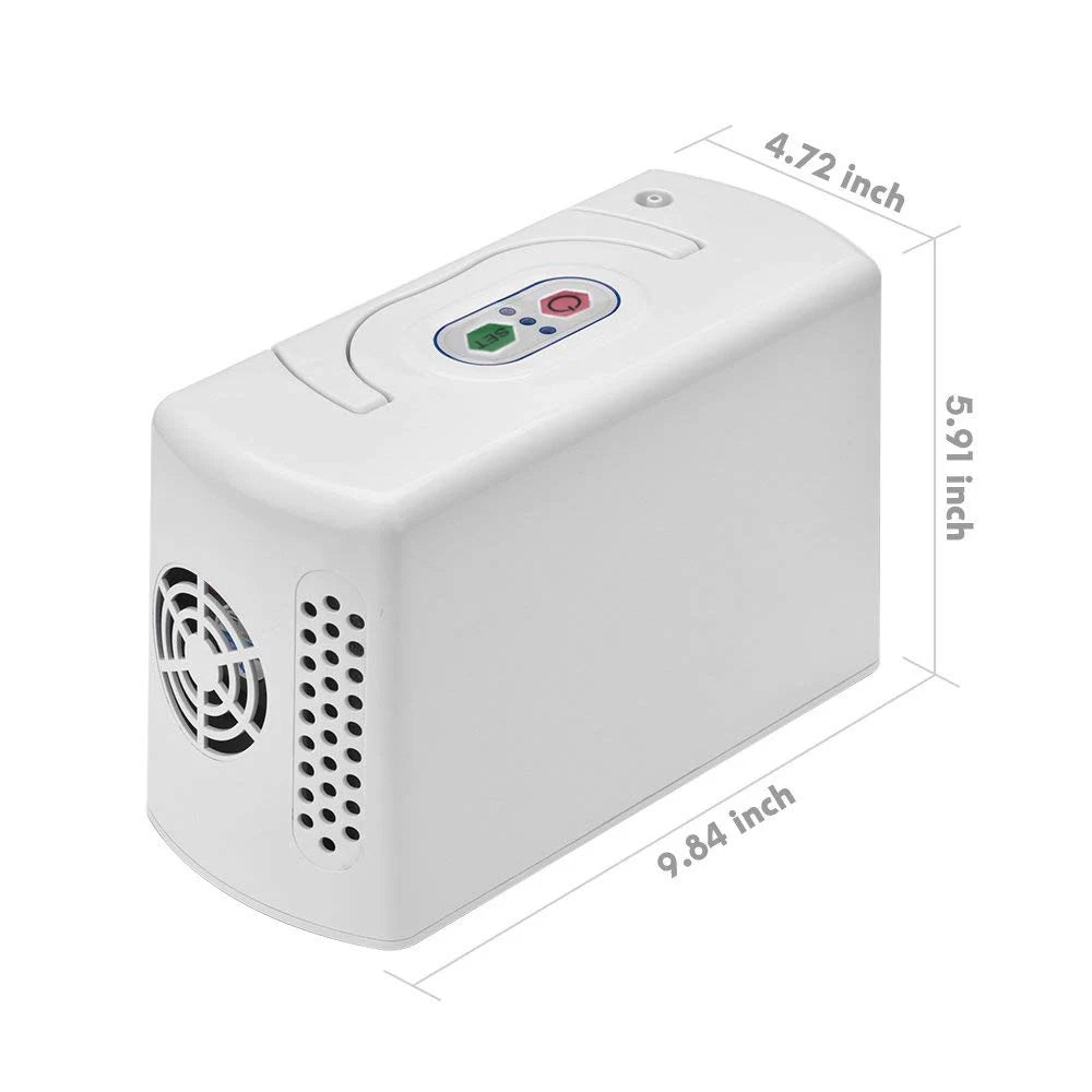 Rechargeable 3L Portable Oxygen Machine with Dual Power For Home, Car & Outdoor Use EU Plug