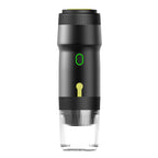 Portable 3-in-1 Capsule Coffee Machine Cordless, Rechargeable, for Home, Car & Camping