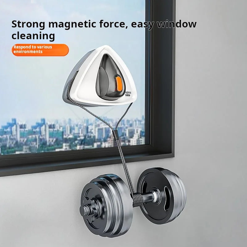 Adjustable Magnetic Window Cleaner for Home Glass Panels