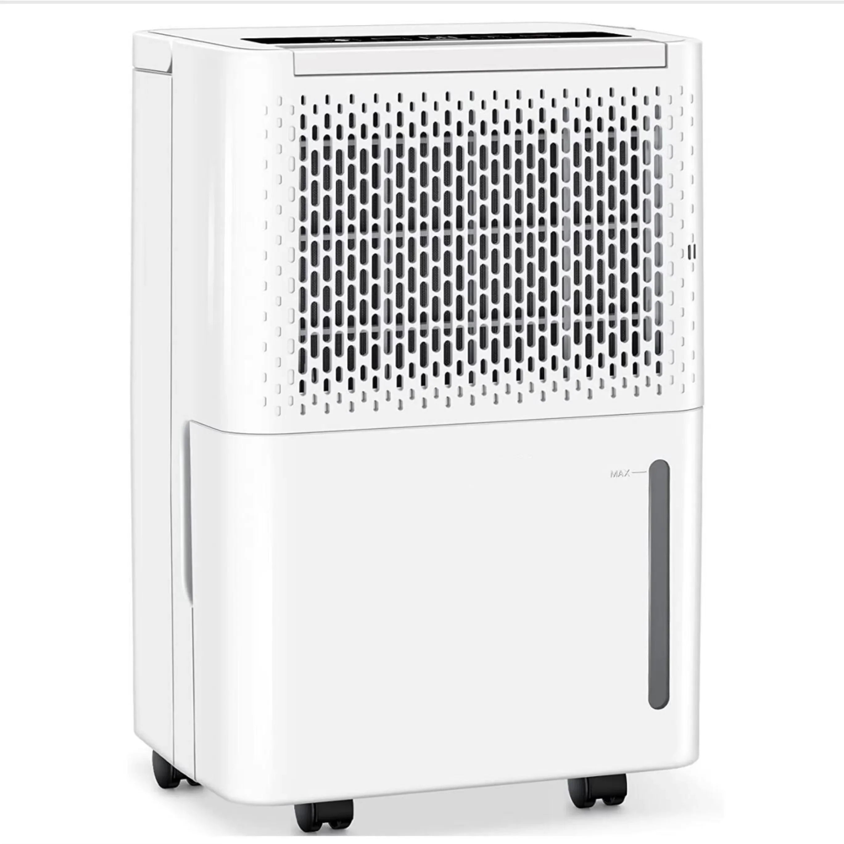 Portable Dehumidifier 12L/Day with Silent Compressor for Home Use