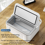 Portable Travel Insulin Cooler with 13600mAh Rechargeable Battery for Car and Outdoor Use