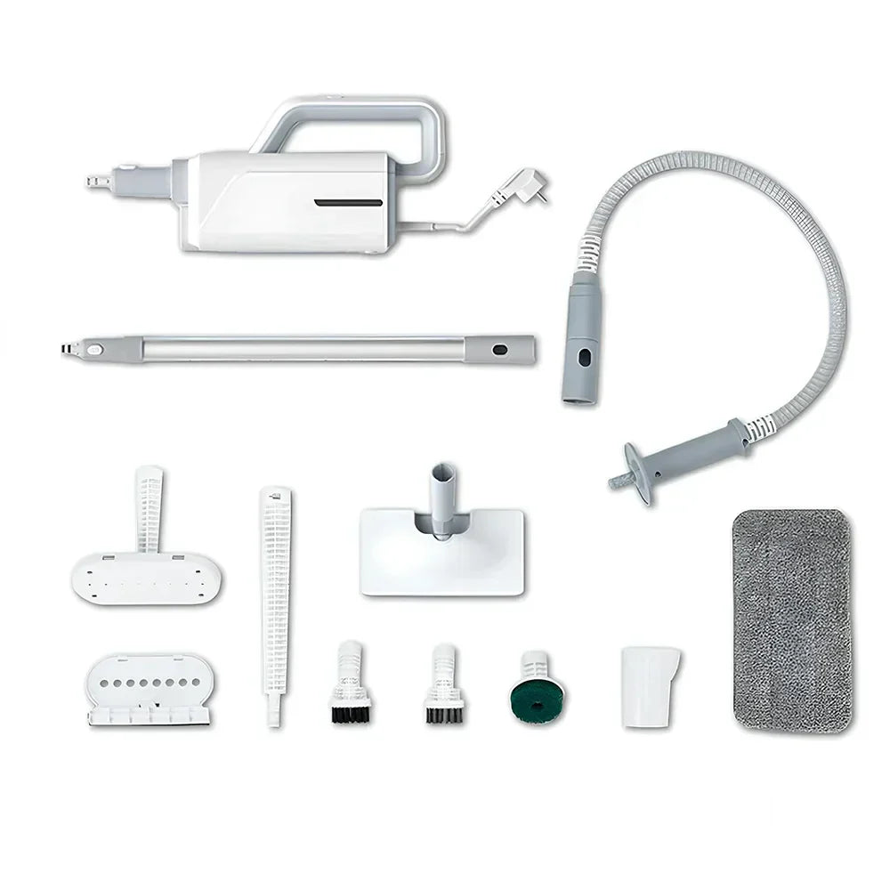 Rechargeable Steam Mop with 3 m Cord & Accessories