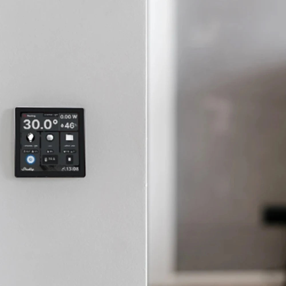 Smart Wall Control Panel with 4" Color Display & 5A Switch Wi-Fi & Bluetooth Home Automation Hub