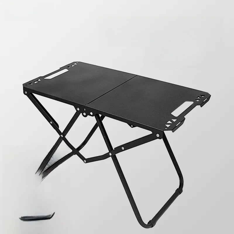 Portable Folding Outdoor Table Lightweight, Durable Carbon Steel for Camping, Picnic & BBQ