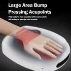 Cordless Electric Hand Massager with Heat & Compression Ivory