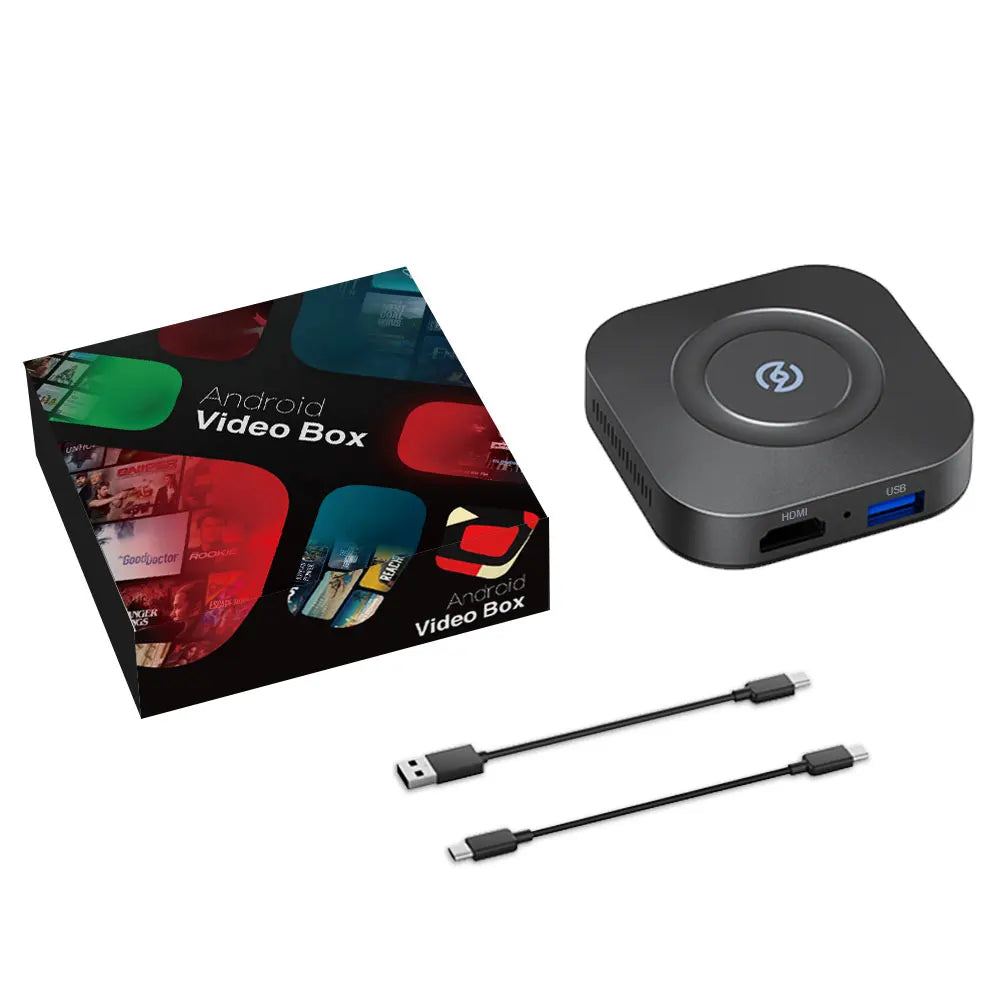 CarPlay Android TV Box 4K Wired CarPlay Streaming Box