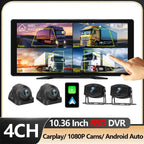 10.36" AHD Camera DVR System with Android Auto