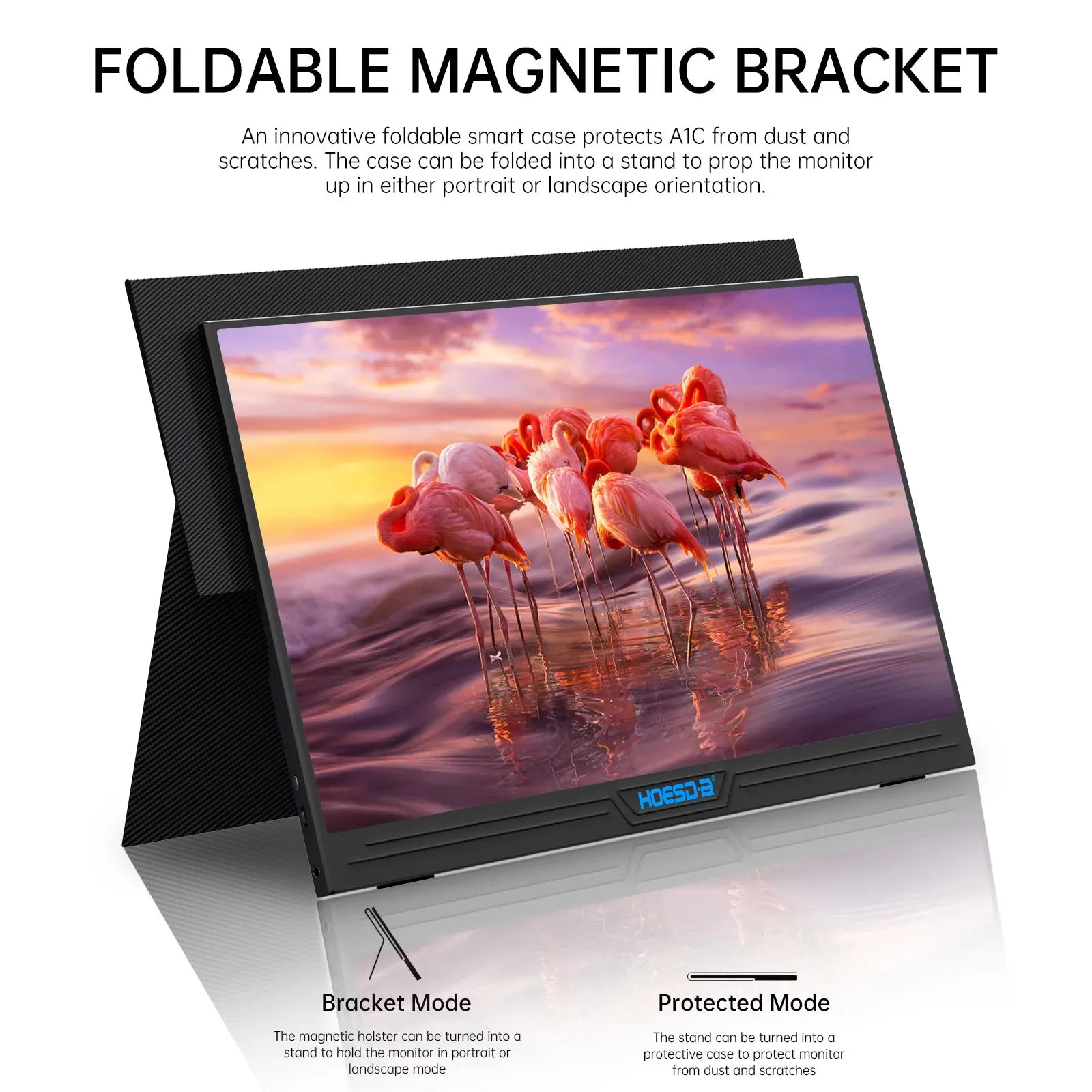 14" Portable Touchscreen Monitor 1080p IPS USB-C Display