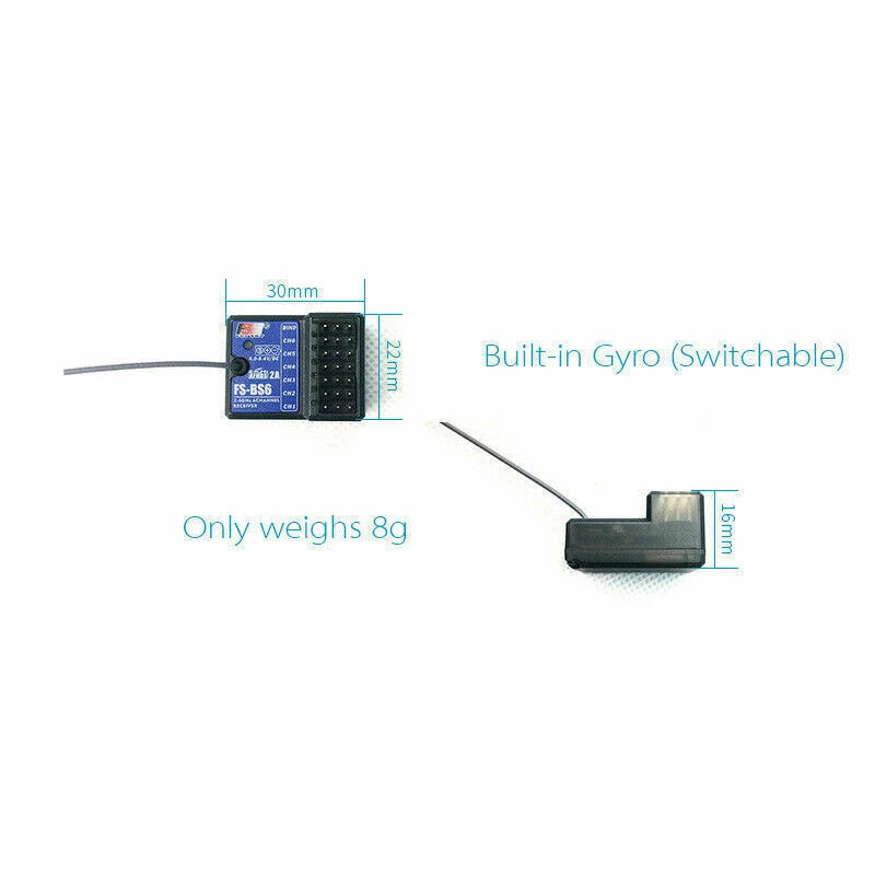 2.4GHz RC Controller with Receiver for Crawlers and Boats