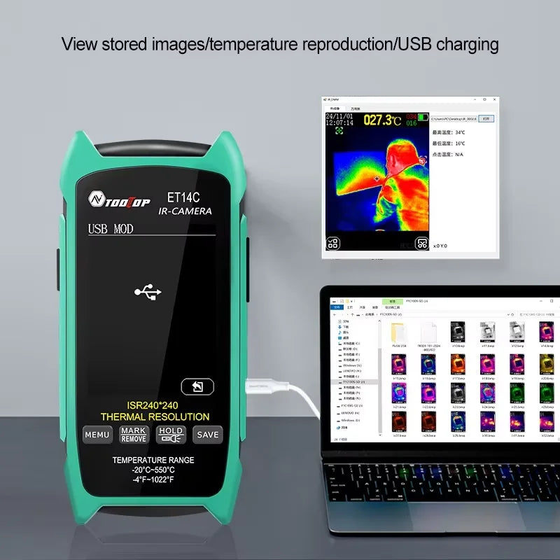 2.8-Inch Thermal Imager with 240x240 Resolution