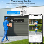 10MP Smart WiFi Camera with Solar Power and PTZ