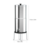 Portable Gravity Water Filtration System for Camping, Hiking & Home Use