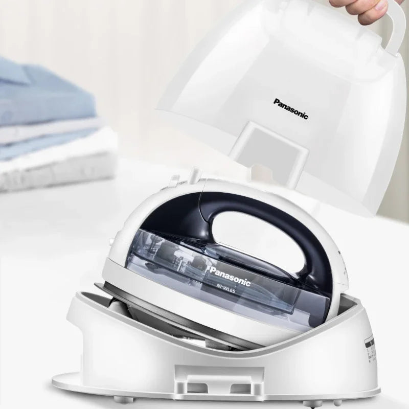 Cordless Handheld Steam Iron 1600W with 135ml Tank – Portable Clothes Steamer for Home or Travel