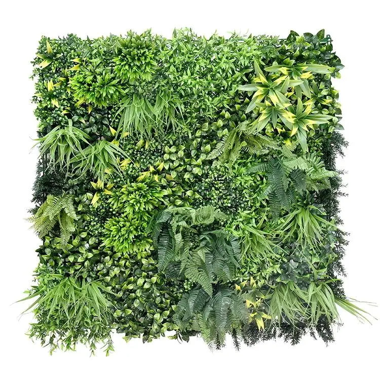 1x1M Artificial Grass Wall Panel for Outdoor Fence Decor