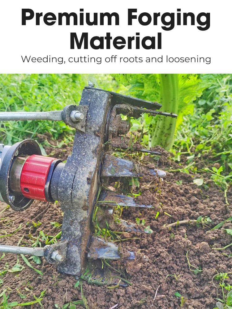 2-in-1 Weeding Wheel Attachment for Lawn Mowers