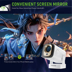 Portable 4K LED Projector with Bluetooth & Android 11