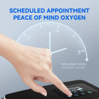 1L–8L Home Oxygen Concentrator with Touch Screen & Adjustable Flow – Quiet & Portable