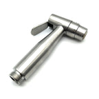 2-in-1 Handheld Toilet Bidet Spray Set with Stainless Steel Hose & Holder