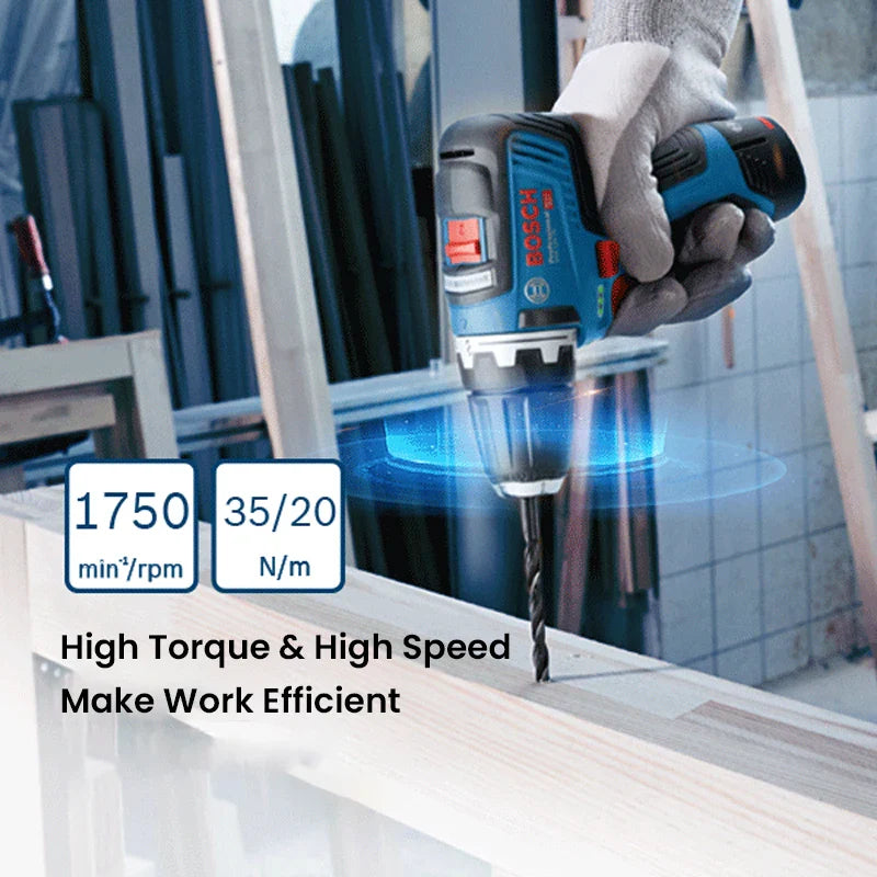 Compact Cordless Screwdriver Drill for Home DIY, 32mm Wood Capacity  GSR 12V-35 HX SOLO
