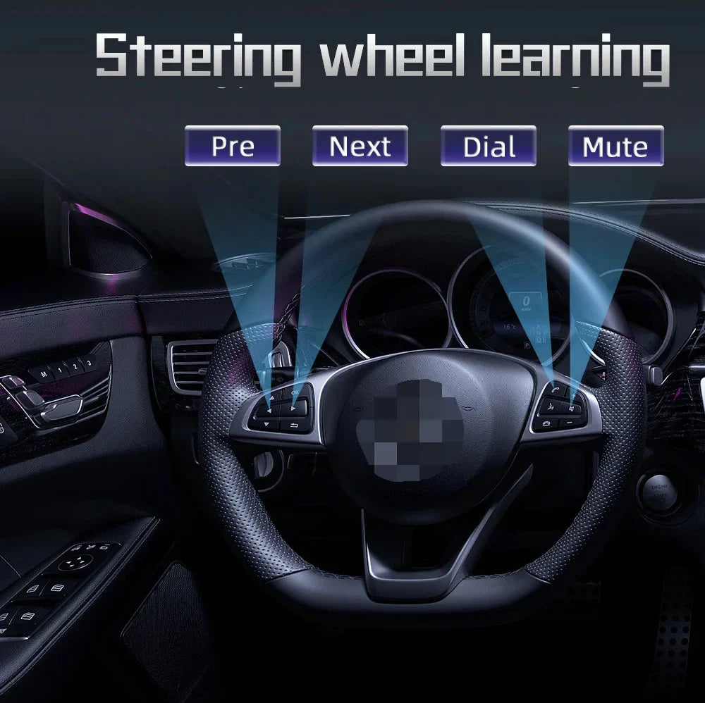 7" HD Car Media Player with Bluetooth & Steering Wheel Control