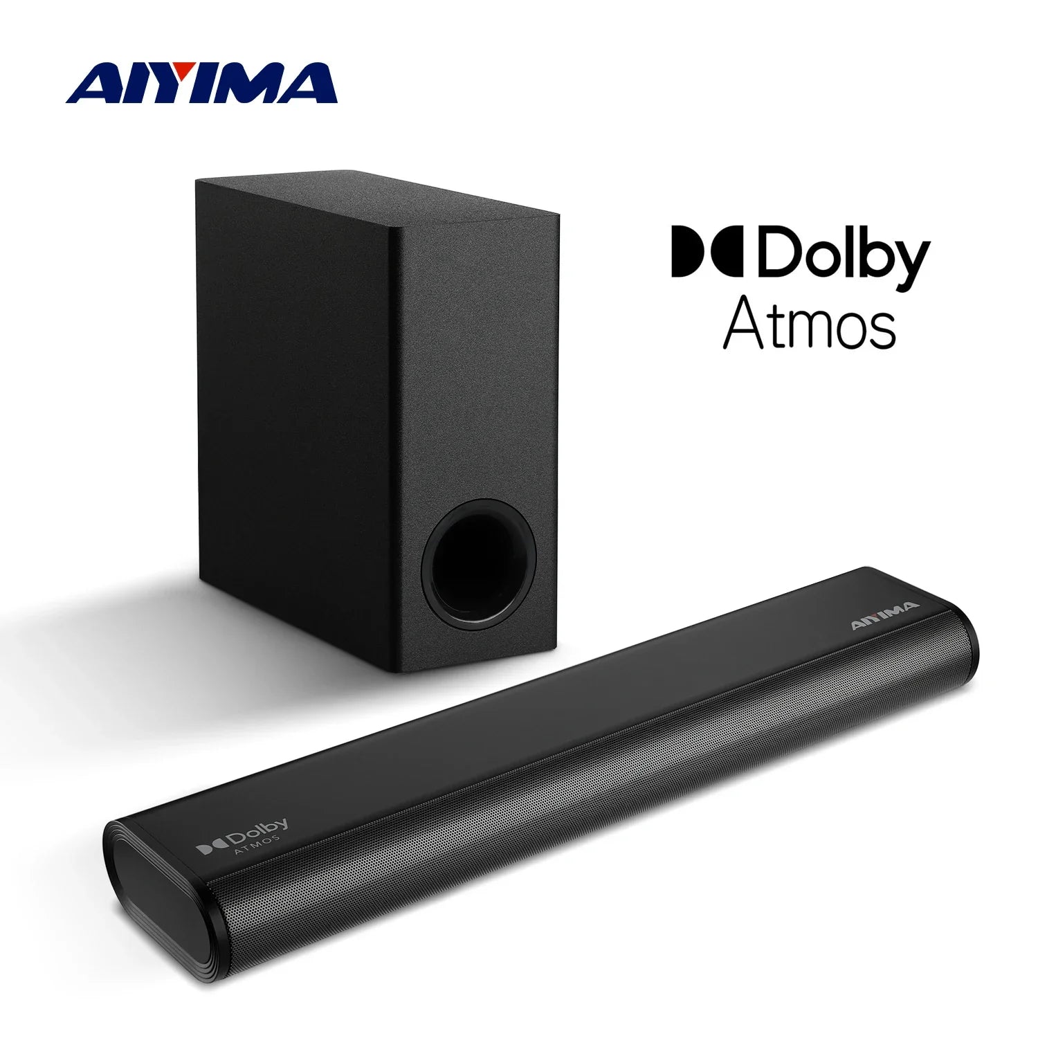 2.1 Bluetooth Soundbar with Subwoofer and HDMI Input