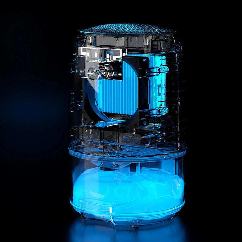 Compact Home Dehumidifier with Air Purification for Bedroom and Indoor Use