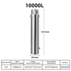 Whole Home Water Filtration System with Backwash Ultrafiltration Silver