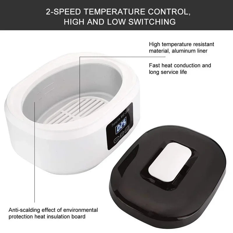 Paraffin 2L Wax Heater Set with Temperature Display for Spa