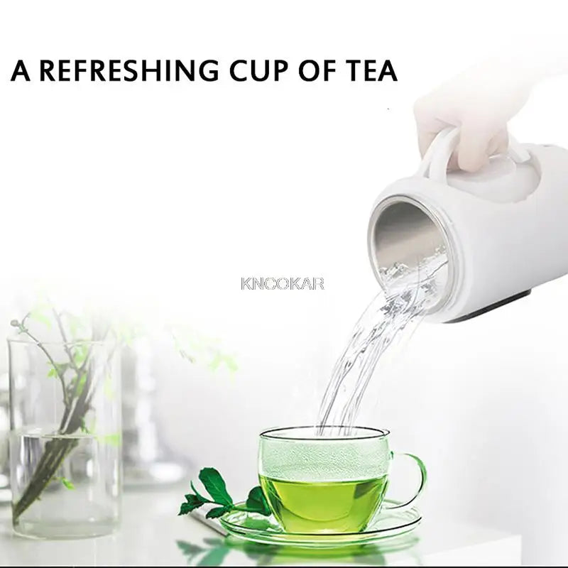 Portable Folding Electric Travel Kettle – 304 Stainless Steel, 220V, Fast Boil
