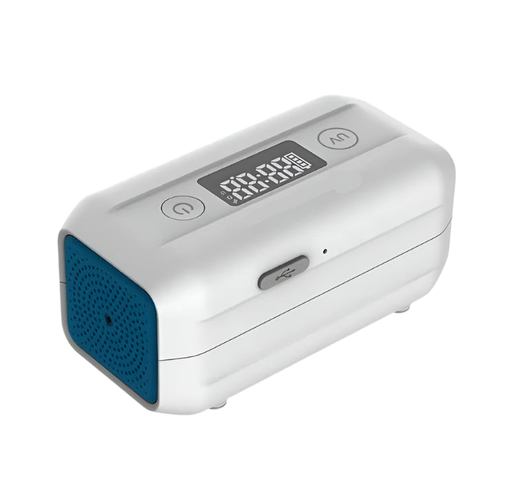 Portable Rechargeable CPAP Ozone Cleaner with Mask Kit Cordless, Lightweight, Powerful 30mg/h Disinfection