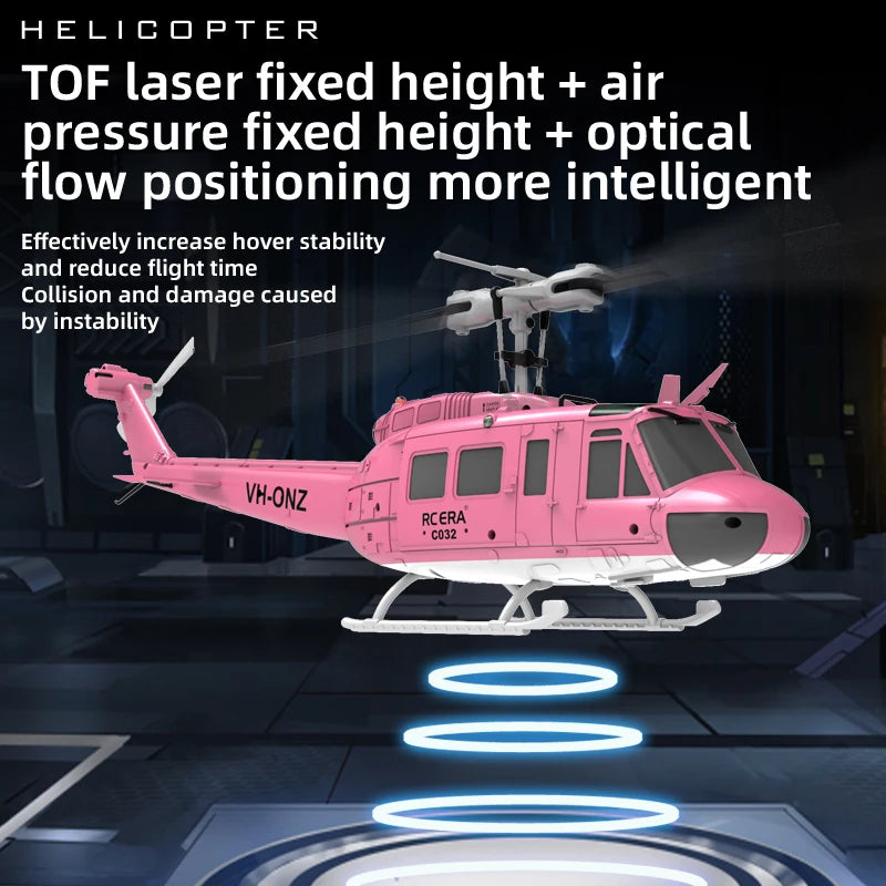 Brushless Yellow RTF RC Helicopter with 6-Axis Gyro & 200m Range Indoor/Outdoor Stunt Ready