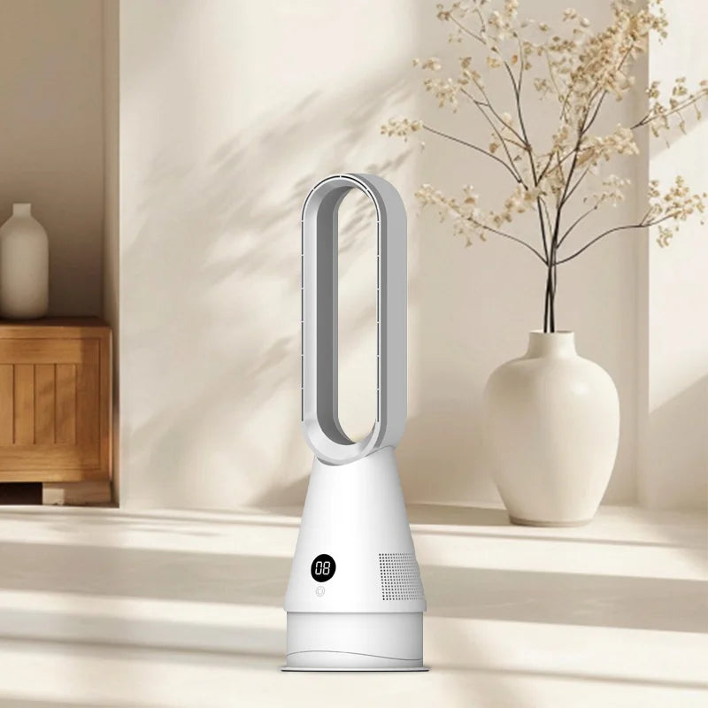 3-in-1 Bladeless Fan with Air Purifier Remote & Timer 45W for Home & Office